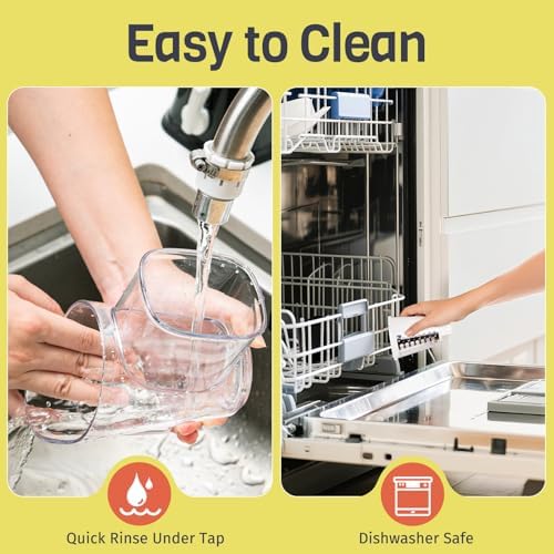 5-in-1 Rotary Cheese Grater Hand Crank, Vegetable Slicer Shredder with 5 Interchangeable Blades, Graters for Kitchen, Safe Kitchen Tool for Cheese, Nuts, Chocolate, Black