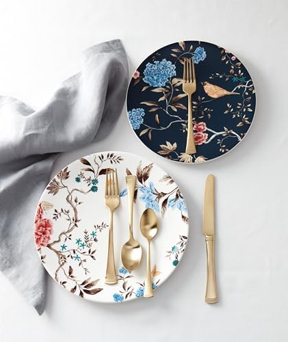 Lenox Portola Gold Satin 20-Piece Silverware Set for 4, Flatware