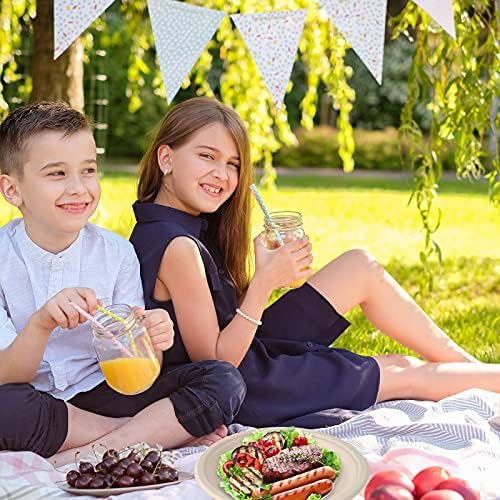 Vplus 150 Pack Compostable Bagasse Paper Plates 10.25 inch, Nature