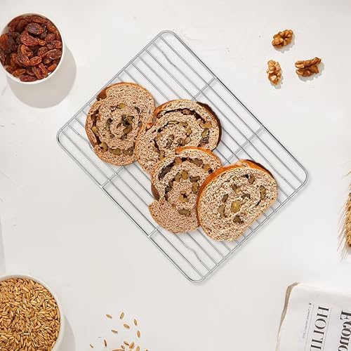 Homikit 2 Pack Cooling Racks, 12’’ x 9’’ Stainless Steel Baking Rack