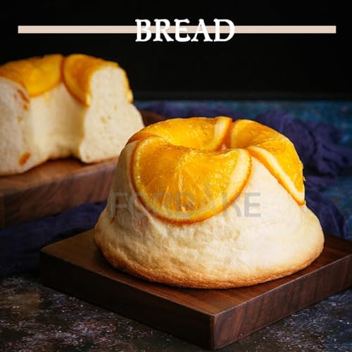 4-Inch Angel Food Cake Pan Set, Nonstick Aluminum Tube Pans, 6 Pack