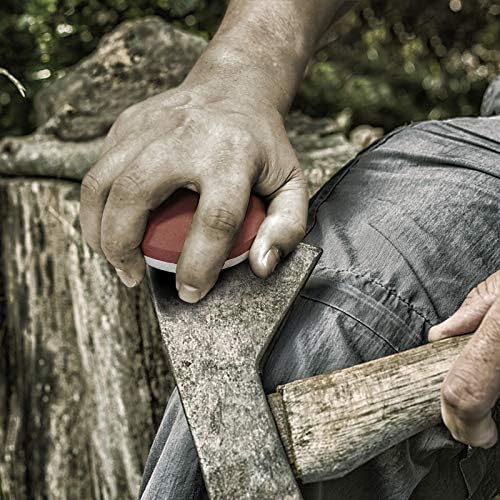 DDF IohEF Axe/Hatchet Sharpening Stone 180/320 Grit with Portable Bag