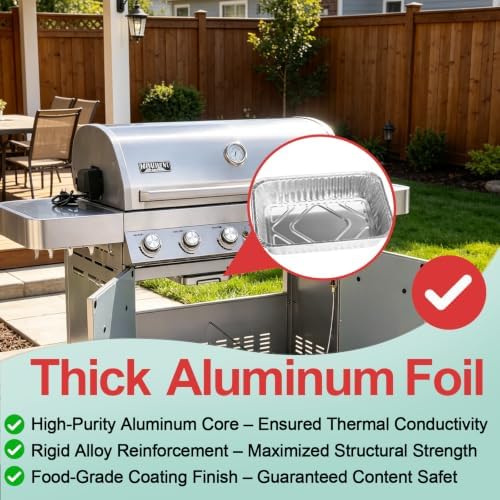 20 Pack Drip Pans Liners for Most Monument Grills 24367 13762 Accessories