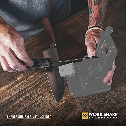 Work Sharp Upgrade Kit for WSBCHPAJ Knife Sharpener, Set of 7 Abrasives and Carrying Case