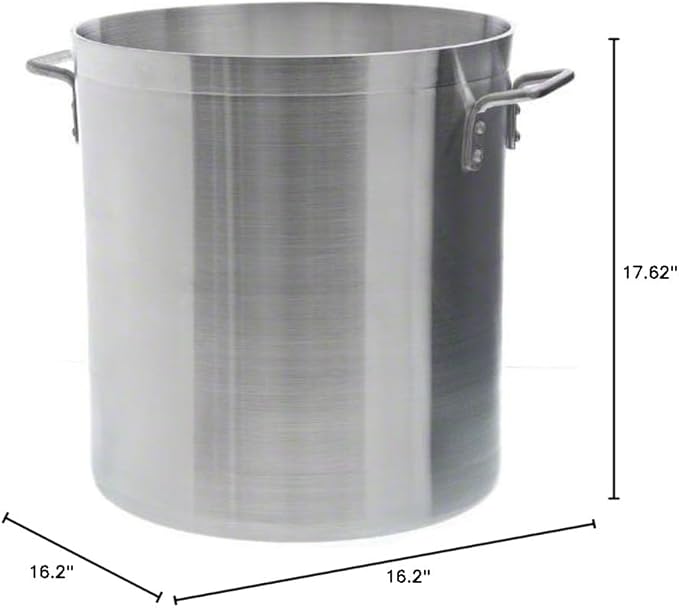 60-Quart Heavy Duty Aluminum Stock Pot