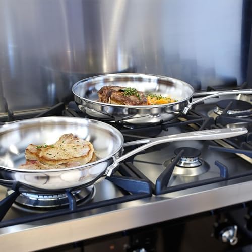 Demeyere Industry 5-Ply 8-inch Stainless Steel Fry Pan