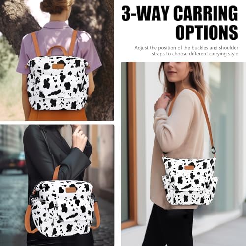 Joymee Insulated Lunch Bag For Women Reusable Leakproof - Cow
