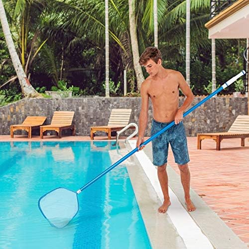 U.S. Pool Supply Heavy Duty Large 15" Swimming Pool Leaf Skimmer Net