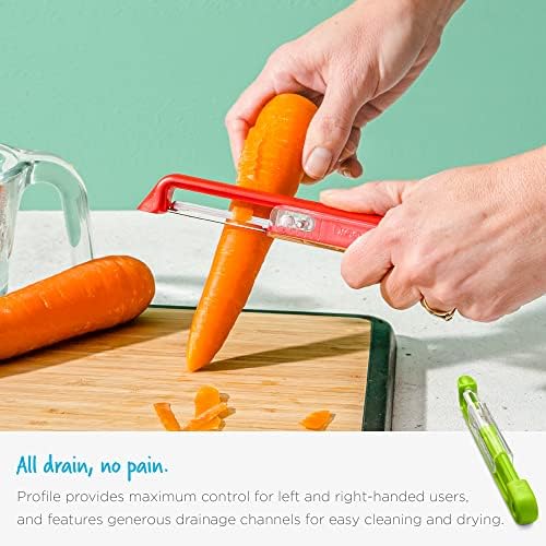Dreamfarm Sharple Self-Sharpening Vegetable Peeler - Green