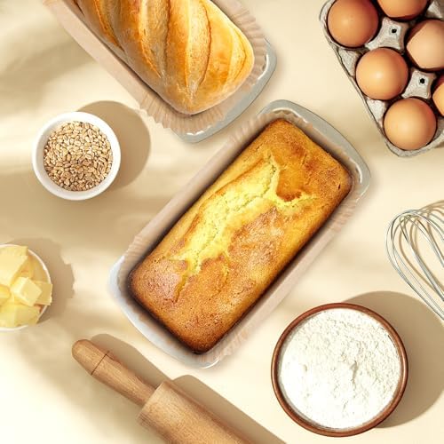 Loaf Pan Liners,2lb Loaf Pan Liners for Baking Bread 9x5, Loaf Pans Parchment Liners,300pcs Non-Stick Parchment Paper for Loaf Pans,Loaf Liners for Baking,Inner Dimensions are 7.5 x 3.5 inches