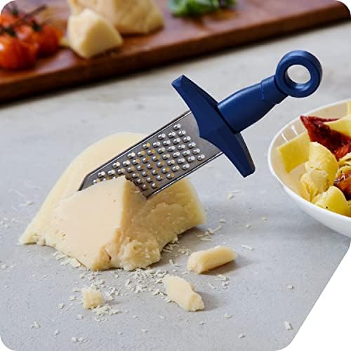 PELEG DESIGN Handheld Cheese Grater Durable Rust-Proof Metal (Gratiator)