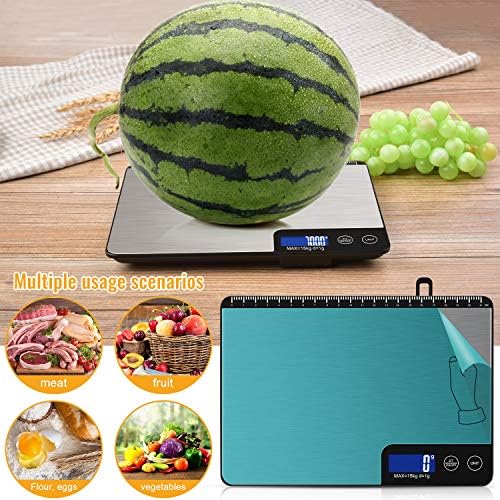 Diyife 33lb Digital Kitchen Scale with Large Weighing Area (9 in)