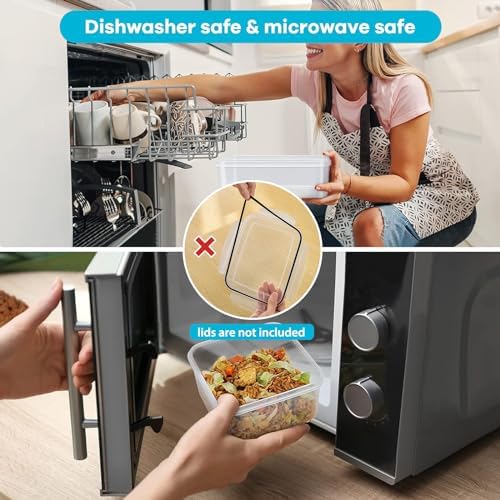 5 PCS Large Fruit storage Containers for Fridge ,Food Storage Containers