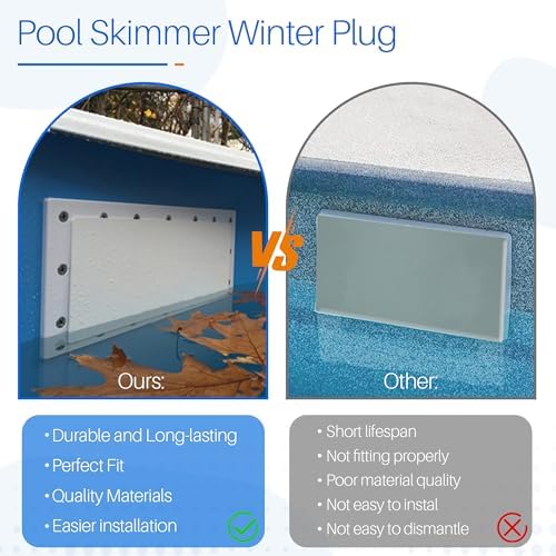 Wide Mouth Skimmer Winter Plug for Hayward SP1091WM Above Ground Pool