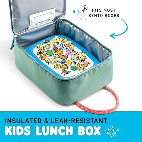 Fit & Fresh Connor Insulated Kids Lunch Box for School & Daycare