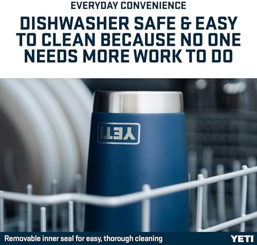 YETI Rambler 10 oz (295 ml) Tumbler with Removable Magslider Lid, Stainless Steel Vacuum Insulated Coffee Cup, Ridgeline