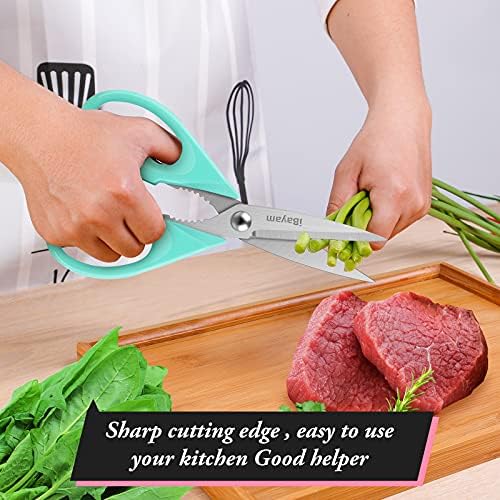 iBayam Cute Kitchen Scissors All Purpose Heavy Duty Meat Poultry Shears