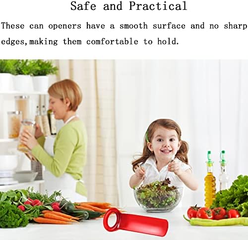 Jar Opener Jar Key,Easy Grip Jar Lid Opener Plastic Jar Opener for Weak Hands,Elderly, Children