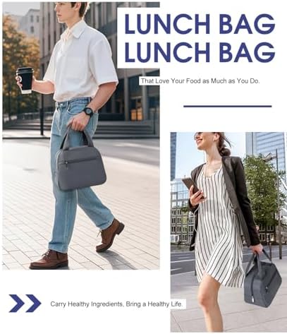 Lunch Bag, Small Insulated Lunch Box for Women Men