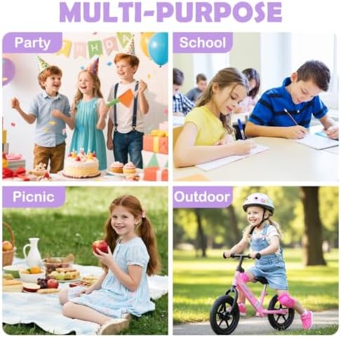 FlowFly Kids Lunch box Insulated Soft Bag Mini Cooler Back to School Thermal Meal Tote Kit for Girls, Boys, Scale