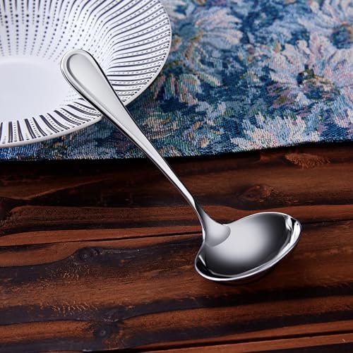 KEAWELL Premium Verona 7.1-Inch Gravy Ladle (1, 7.1" Gravy Ladle)