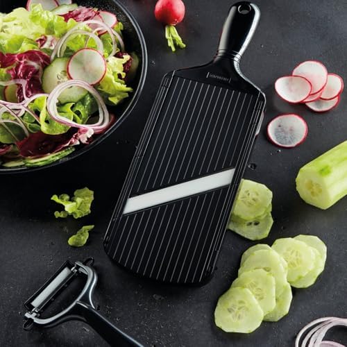 KYOCERA Double-Edged Ceramic Mandoline – Ultra-Sharp 1.5mm Precision Slicer