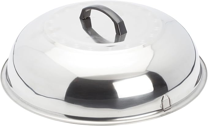 Winco 15-3/8" S/S Wok Cover
