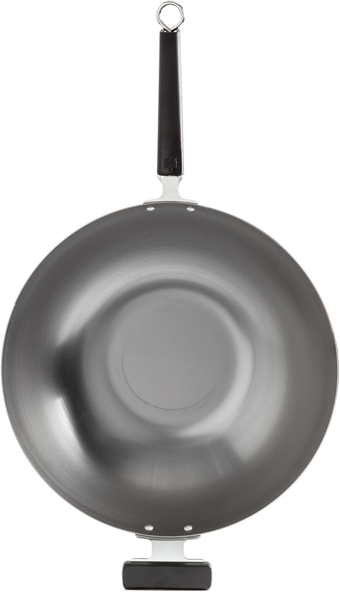 JOYCE CHEN Professional Series 14-Inch Carbon Steel Wok with Phenolic Handles