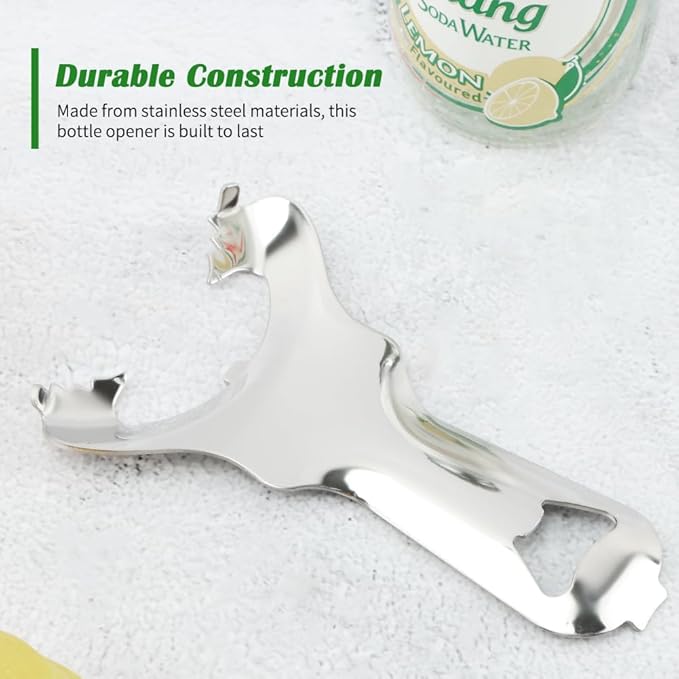 2 PCS Mason Jar Opener No Lid Dents or Damage,Multi-Purpose for Bottle Opener and Various Lids Canning Jar Opener,Easy Twis-t Manual Handheld Top Remover Bottle Opener Made For Lifetime