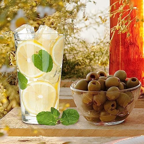 Bulk Classic Premium Beer Pint Glasses 16 Ounce – Set Of 12 Highball Cocktail Mixing Glass – Perfect for Cold Beverages, Soda, Water - Used in Bar, Restaurant