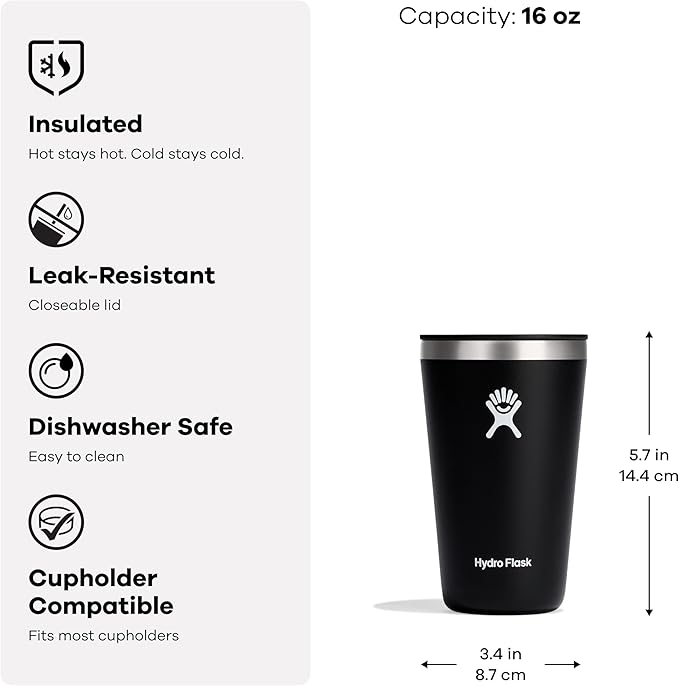 16 OZ All Around Tumbler White