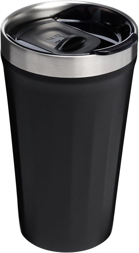STANLEY Everyday Tumbler | Press Fit Drink Through Lid | Beverage, Coffee, and Cocktail Cup | Insulated Stainless Steel Wine Glass | BPA-Free
