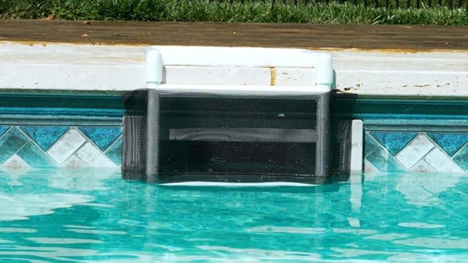 Skimmer Saver by Fischer for Inground Pool Skimmers up to 14 inches Wide | White | Rust-Proof, Crack Proof, & UV Resistant | Easy Installation | 14" x 14" x 14"