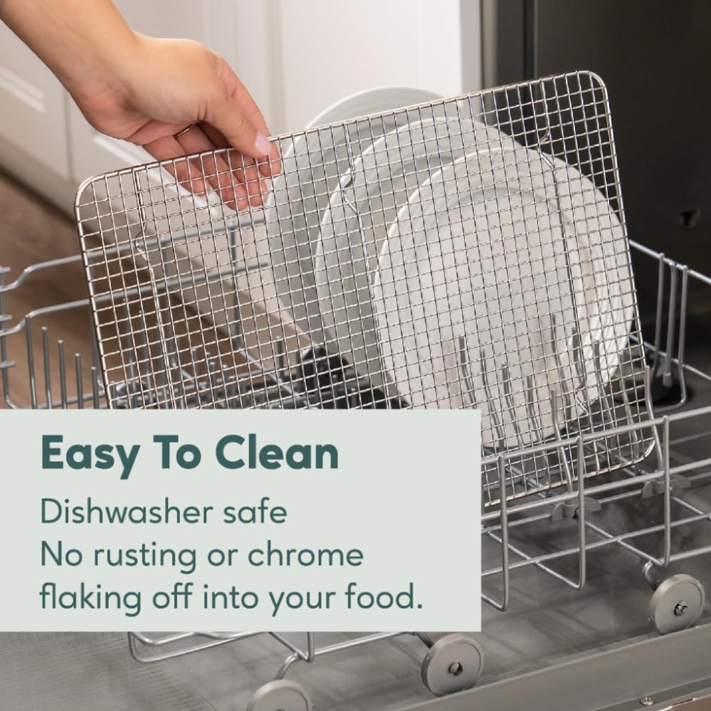 Ultra Cuisine Cooling and Baking Rack Set - Cooling Racks -11.5'' x16.5''