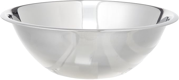 2.25-Quart Wide Rimmed Stainless Steel Mixing Bowl