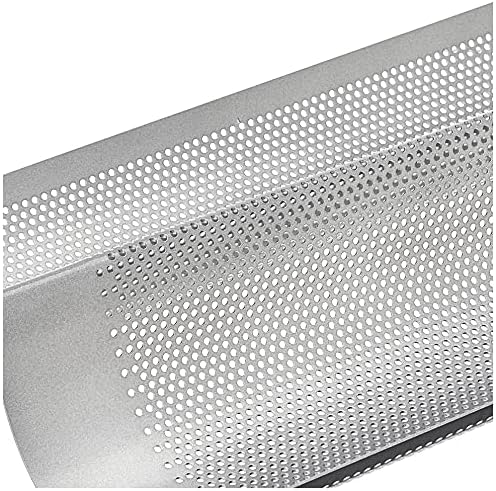 Chicago Metallic Commercial II Non-Stick Perforated French Bread Pan, Perfect for creating a crisp, golden-brown crust,