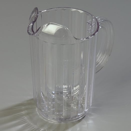 Carlisle FoodService Products 553607 32 Ounce, Pitcher, Polycarbonate, Clear