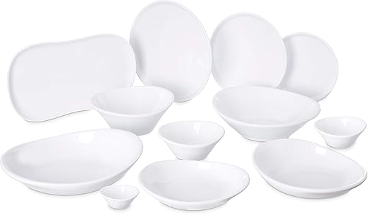 Carlisle FoodService Products Stadia Reusable Plastic Sauce Cup for Home and Restaurant, Melamine, 4 Ounces, White, (Pack of 24)