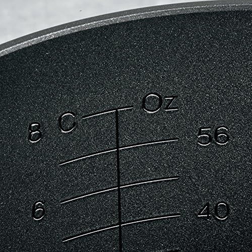 Calphalon Classic Nonstick Sauce Pan with Cover, 1.5 quart, Grey
