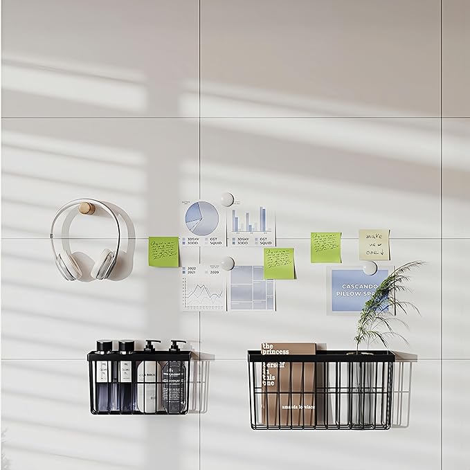 Kitchen Cabinet Door Storage Box,Self Adhesive Wall Mounted,Wardrobe/Bathroom/Refrigerator Small Items Organizer,Oil bottle/Seasoning storage (3 Piece)