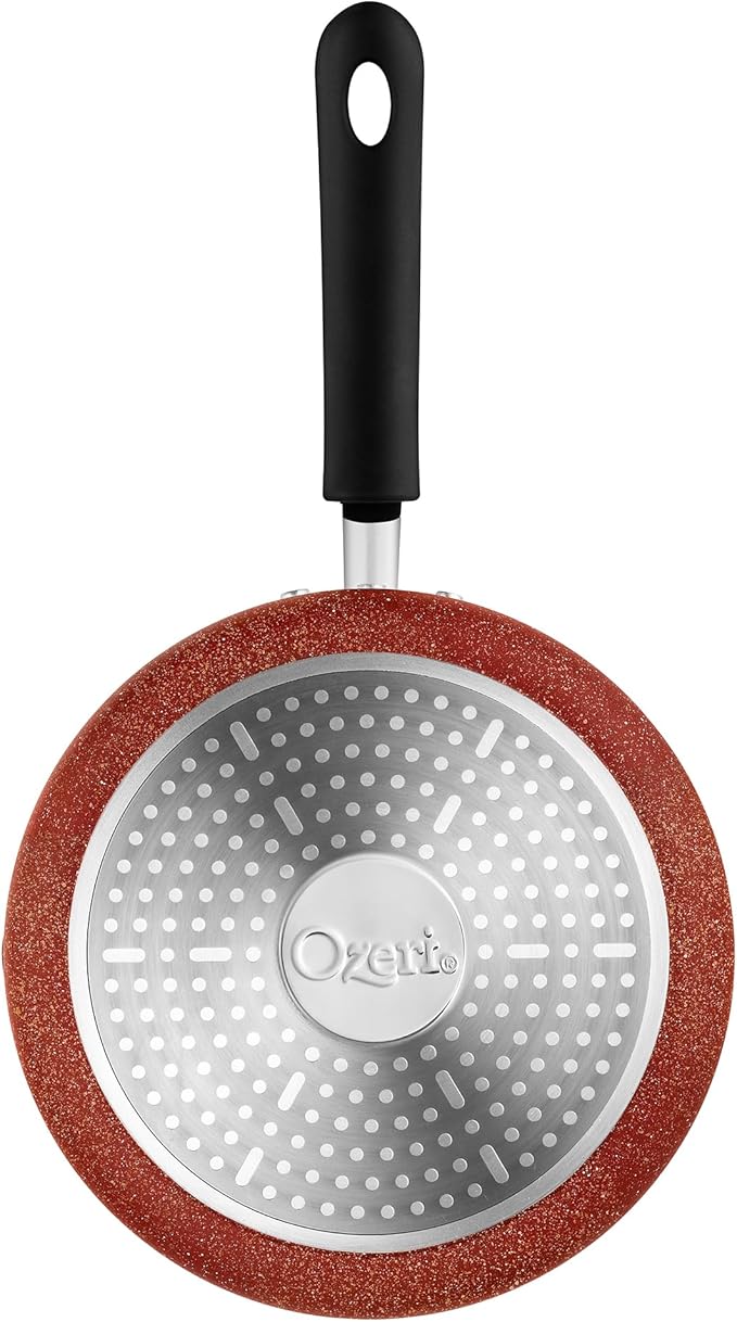 The All-In-One Stone Saucepan and Cooking Pot by Ozeri - 100% APEO, GenX, PFBS, PFOS, PFOA, NMP and NEP-Free German-Made Coating