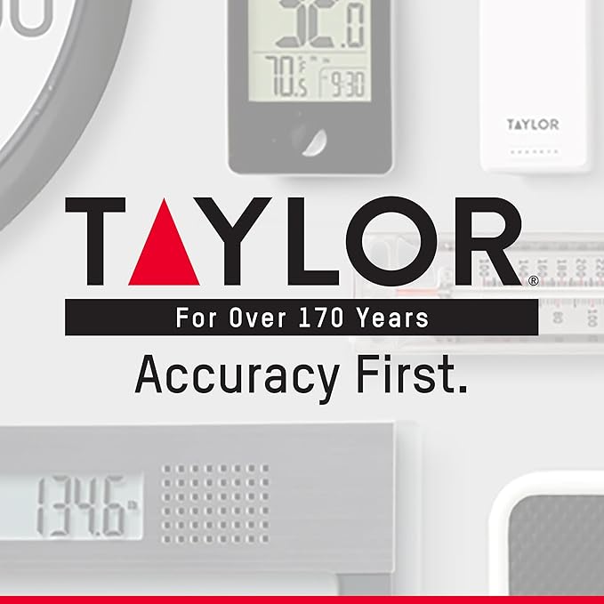Taylor Light Powered Digital Kitchen Scale, Coffee Husk Blend Material, Solar Panel with Endless Power, No Batteries Needed, Energy-Saving, 11lb Capacity, Beige