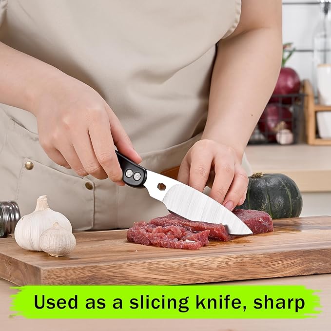 poultry shears Kitchen scissors for Chicken Can Be Used as a Knife, Dishwasher safe, Effortlessly cuts through cartilage, featuring a built-in spring mechanism.Can be used as a present(Black)