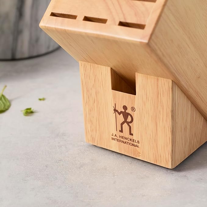 Henckels Hardwood Knife Block, Knife Storage, 11-slot