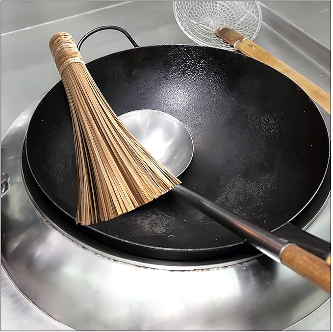 Bamboo Wok Brush (12")