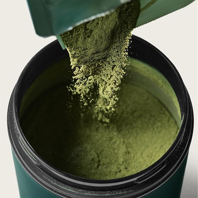 AG1 Canister – 32 oz Premium Stainless Steel Storage Container – BPA-Free with Wide-Mouth Opening – Airtight Powder Storage Daily Greens