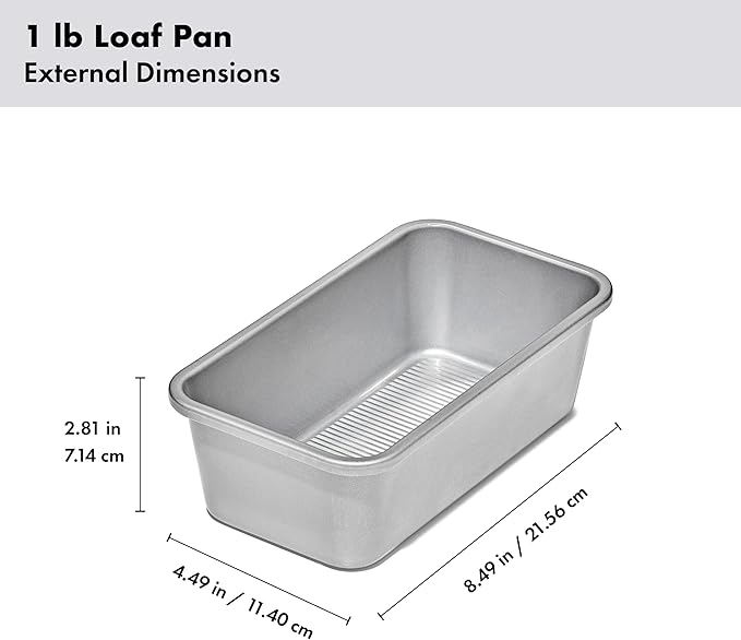 OXO Good Grips Nonstick Pro Clear Coated 1lb Loaf Pan
