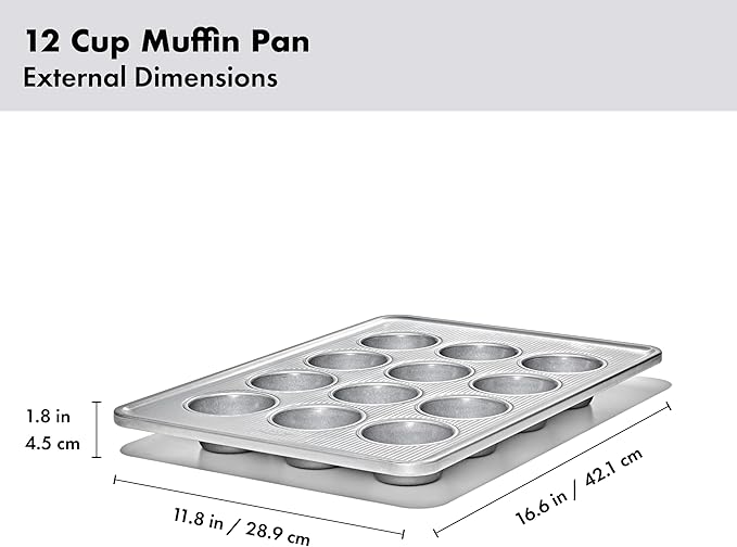 OXO Good Grips Nonstick Pro Clear Coated 12 Cup Muffin Pan