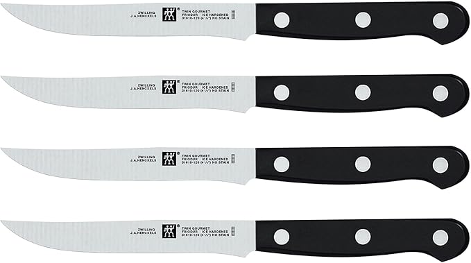 ZWILLING TWIN Gourmet Classic 9-pc Steak Knife Block Set