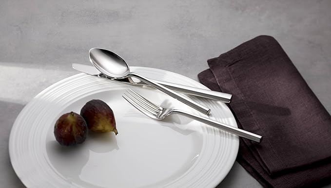 Oneida Diameter 20 Piece Fine Flatware Set, Service for 1 , 18/10 Stainless Steel, Silverware Set, Dishwasher Safe